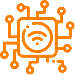 Ícone de fluxos conectados